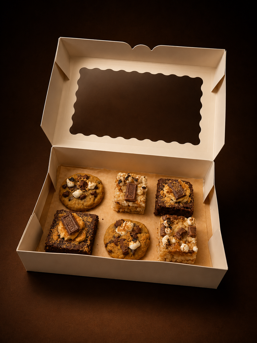 Build Your Own S’mores Dessert Box: 6 pack
